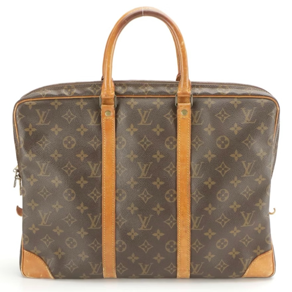 Louis Vuitton Brown Monogram Canvas Travel Briefcase